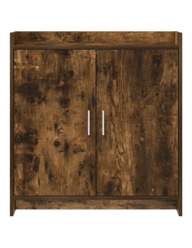 Credenza Rovere Fumo 72 x 36 x 80 cm Legno ingegnerizzato