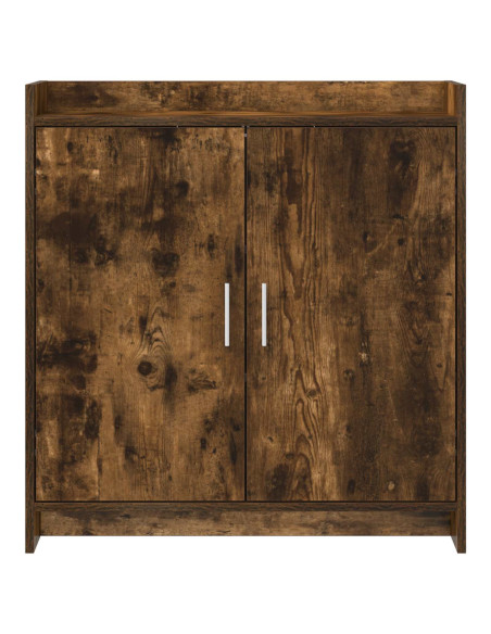 Credenza Rovere Fumo 72 x 36 x 80 cm Legno ingegnerizzato
