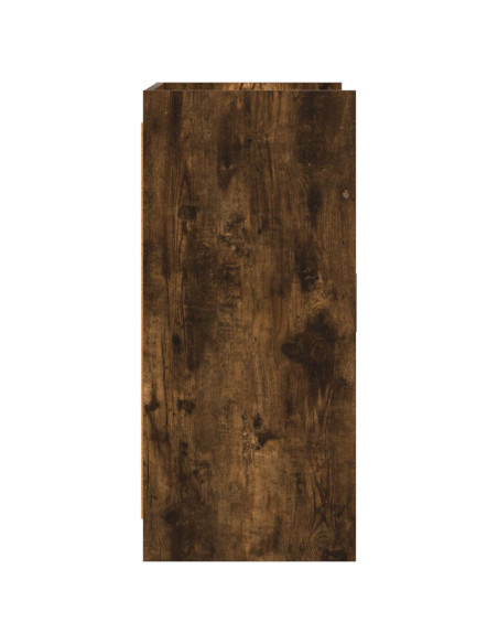 Credenza Rovere Fumo 72 x 36 x 80 cm Legno ingegnerizzato