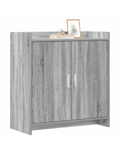 Credenza Sonoma grigio 72 x 36 x 80 cm Legno ingegnerizzato 2