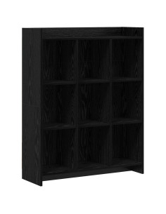 Libreria Rovere Nero 87,5 x 30 x 111 cm Legno ingegnerizzato