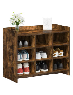 Mobile per scarpe Rovere Fumo 85 x 39,5 x 70 cm 2