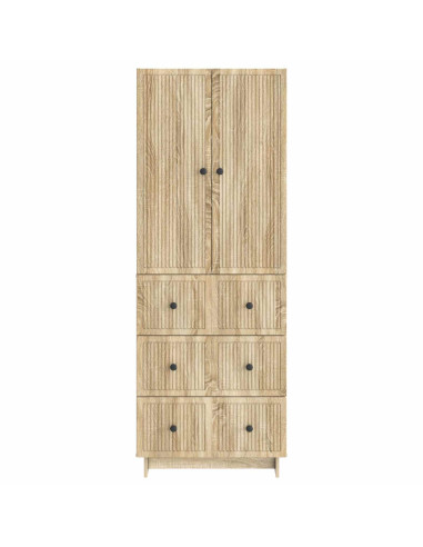 Set di armadi 2 pcs 66 x 34,5 x 90 cm Legno ingegnerizzato