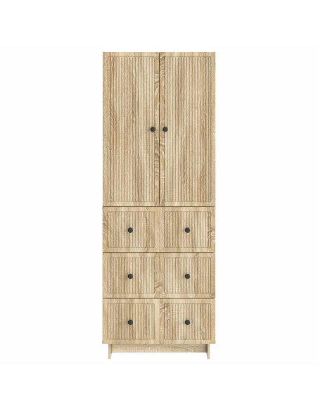 Set di armadi 2 pcs 66 x 34,5 x 90 cm Legno ingegnerizzato