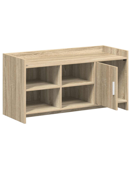 Mobile per scarpe con porta Rovere Sonoma 100 x 39,5 x 51 cm