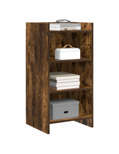Credenza Rovere Fumo 40 x 36 x 80 cm Legno ingegnerizzato