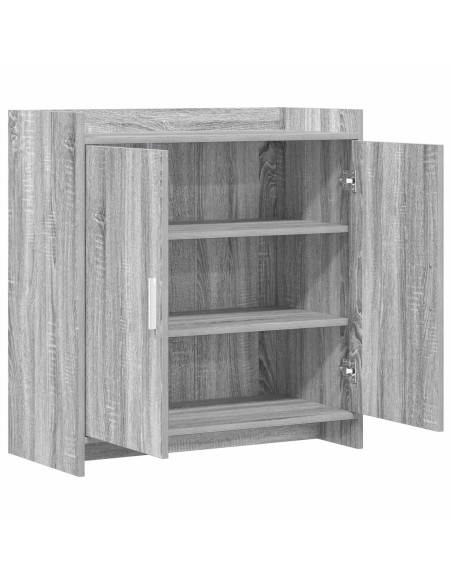 Credenza Sonoma grigio 72 x 36 x 80 cm Legno ingegnerizzato