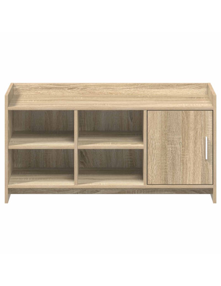 Mobile per scarpe con porta Rovere Sonoma 100 x 39,5 x 51 cm