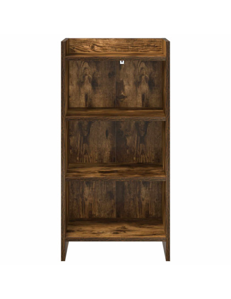 Credenza Rovere Fumo 40 x 36 x 80 cm Legno ingegnerizzato