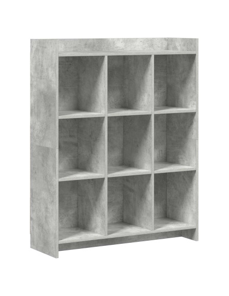 Libreria Grigio Concretè 87,5 x 30 x 111 cm