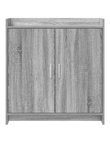 Credenza Sonoma grigio 72 x 36 x 80 cm Legno ingegnerizzato