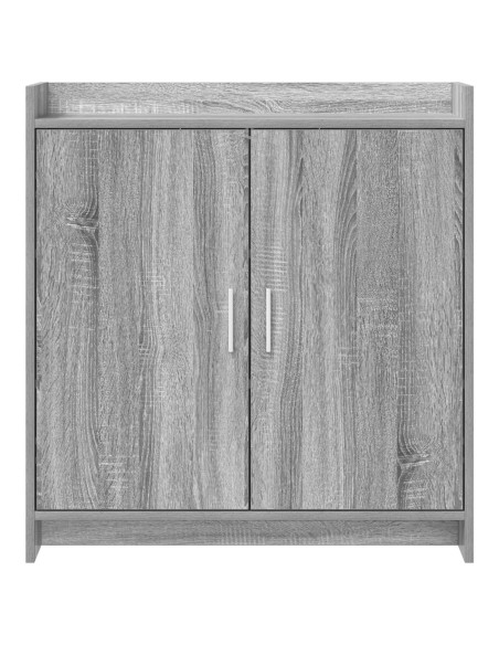 Credenza Sonoma grigio 72 x 36 x 80 cm Legno ingegnerizzato