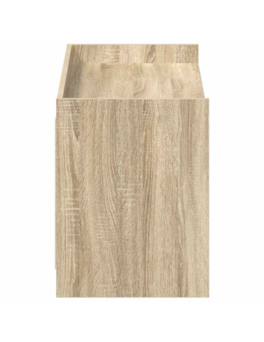 Mobile per scarpe con porta Rovere Sonoma 100 x 39,5 x 51 cm