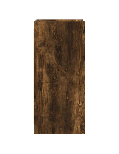 Credenza Rovere Fumo 40 x 36 x 80 cm Legno ingegnerizzato