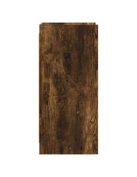 Credenza Rovere Fumo 40 x 36 x 80 cm Legno ingegnerizzato