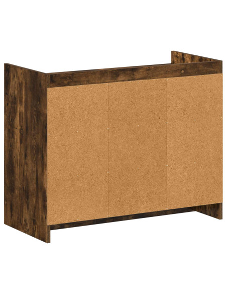 Mobile per scarpe Rovere Fumo 85 x 39,5 x 70 cm