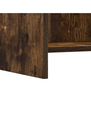 Credenza Rovere Fumo 40 x 36 x 80 cm Legno ingegnerizzato