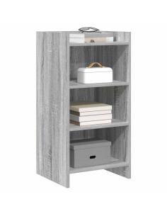 Credenza Sonoma grigio 40 x 36 x 80 cm Legno ingegnerizzato 2