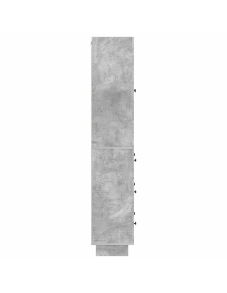 Set di armadi 2 pcs Grigio Cemento 66 x 34,5 x 90 cm