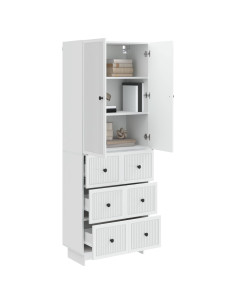 Set di armadi 2 pcs 66 x 34,5 x 90 cm Legno ingegnerizzato 2