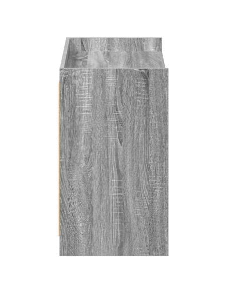 Mobile per scarpe Sonoma grigio 85 x 39,5 x 70 cm