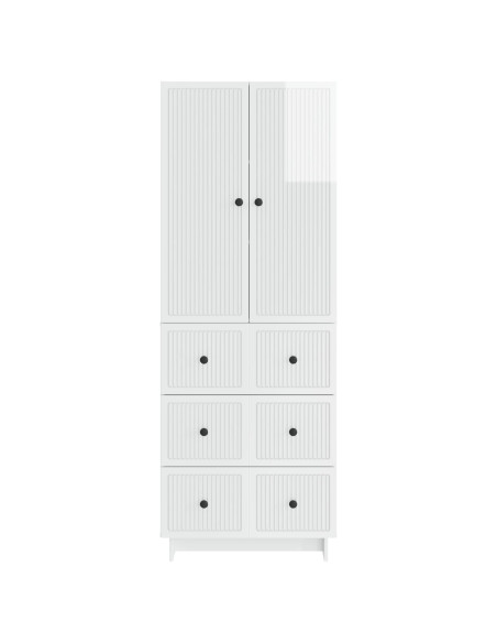 Set di armadi 2 pcs 66 x 34,5 x 90 cm Legno ingegnerizzato