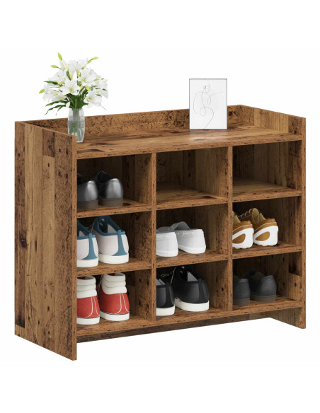 Mobile per scarpe Legno antico 85 x 39,5 x 70 cm