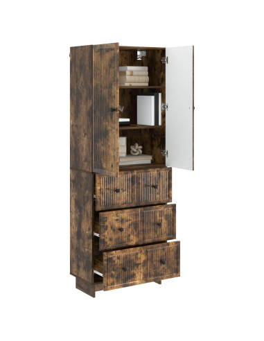 Set di armadi 2 pcs 66 x 34,5 x 90 cm Legno ingegnerizzato