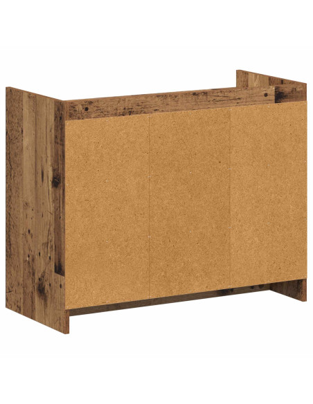Mobile per scarpe Legno antico 85 x 39,5 x 70 cm