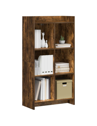 Libreria Rovere Fumo 59 x 30 x 111 cm Legno ingegnerizzato