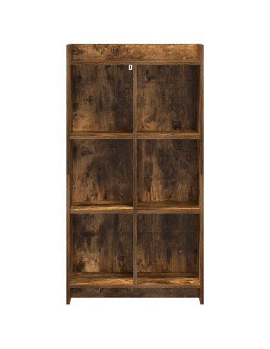 Libreria Rovere Fumo 59 x 30 x 111 cm Legno ingegnerizzato