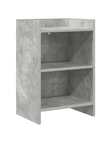 Comodini Grigio Cemento 40 x 30 x 60 cm Legno ingegnerizzato