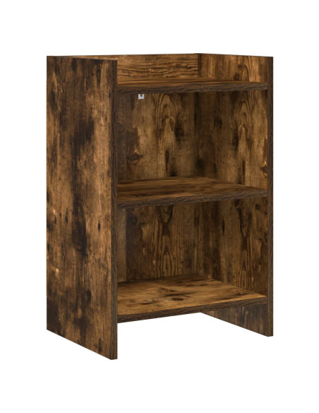 Comodini Rovere Fumo 40 x 30 x 60 cm Legno ingegnerizzato