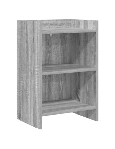 Comodini Sonoma grigio 40 x 30 x 60 cm Legno ingegnerizzato