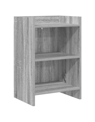 Comodini Sonoma grigio 40 x 30 x 60 cm Legno ingegnerizzato
