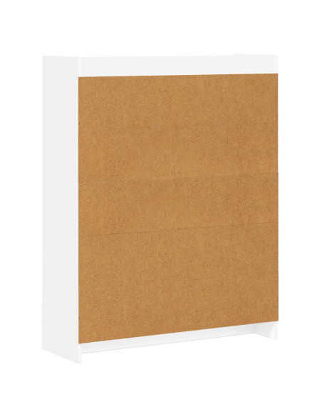 Libreria Bianco 87,5 x 30 x 111 cm Legno ingegnerizzato