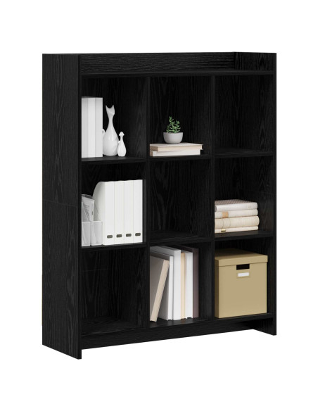 Libreria Rovere Nero 87,5 x 30 x 111 cm Legno ingegnerizzato