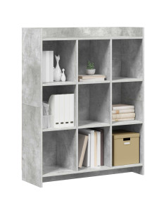Libreria Grigio Concretè 87,5 x 30 x 111 cm 2