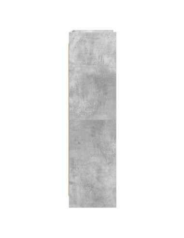Libreria Grigio Concretè 87,5 x 30 x 111 cm