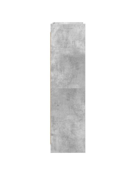 Libreria Grigio Concretè 87,5 x 30 x 111 cm