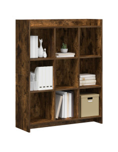 Libreria Rovere Fumo 87,5 x 30 x 111 cm Legno ingegnerizzato 2