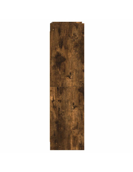 Libreria Rovere Fumo 87,5 x 30 x 111 cm Legno ingegnerizzato