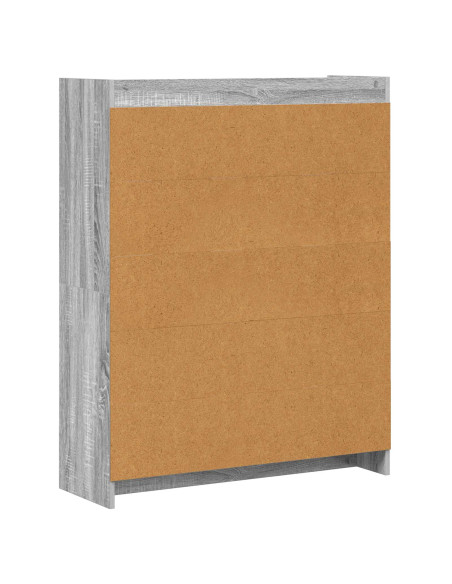 Libreria Sonoma grigio 87,5 x 30 x 111 cm Legno ingegnerizzato