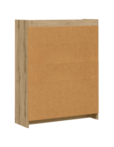 Libreria Rovere Artigianale 87,5 x 30 x 111 cm