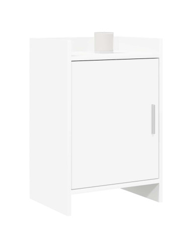 Comodini 2 pcs Bianco 40 x 30 x 60 cm Legno ingegnerizzato