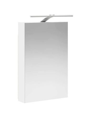 Set di Armadi da Bagno 5 pcs Bianco 40 x 10,5 x 60,5 cm
