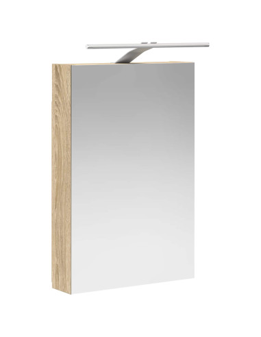 Set di Armadi da Bagno 5 pcs Rovere Sonoma 40 x 10,5 x 60,5 cm