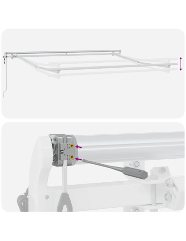 Tenda retrattile Sabbia 600 × 350 cm