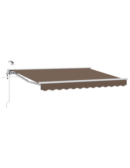 Tettuccio Elettrico Retrattile Tortora 5 x 3 m