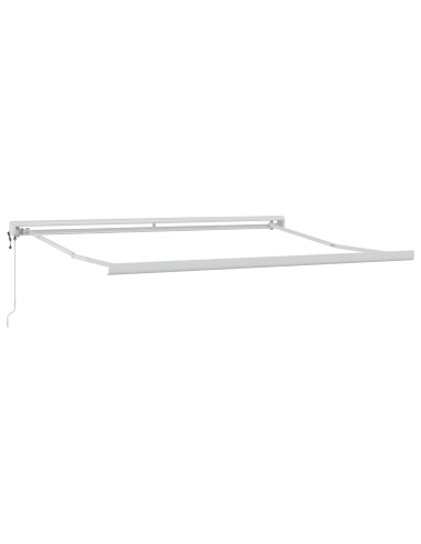 Tenda da Sole Tortora 500 × 300 cm Poliestere e Alluminio